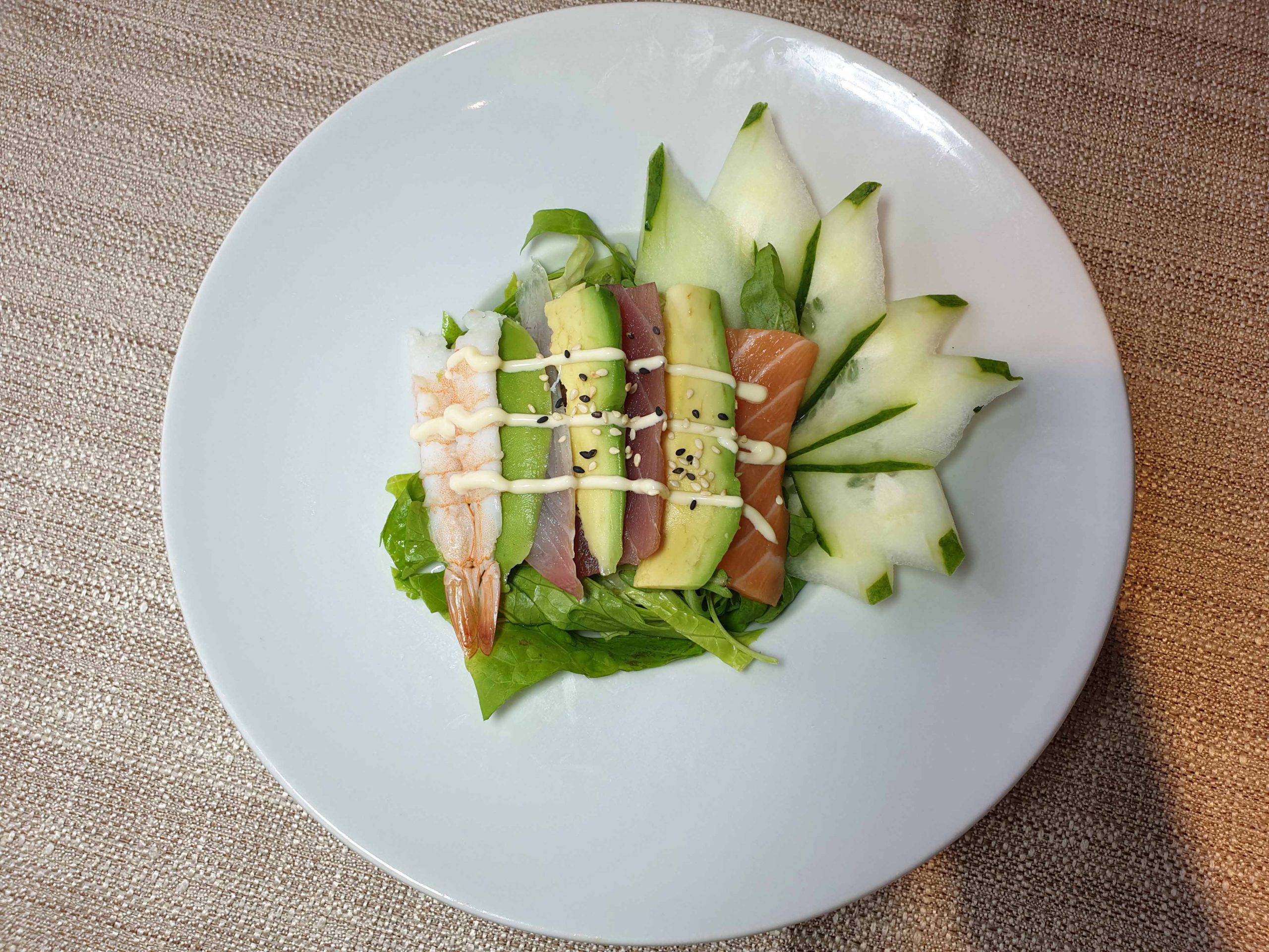 A7 Sashimi salad